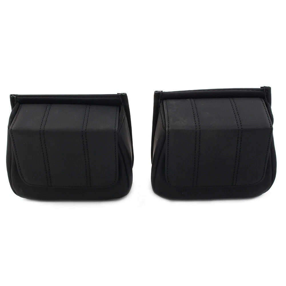 Black Fairing Lower Door Pocket Bags for Harley Touring (1996-2013)