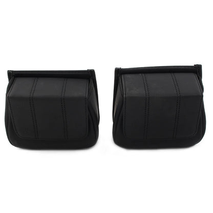 Black Fairing Lower Door Pocket Bags for Harley Touring (1996-2013)
