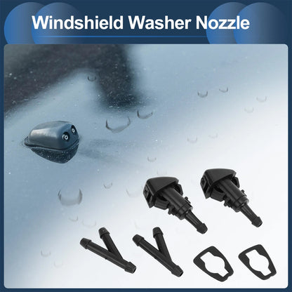 Windshield Washer Nozzle & Hose Connector for Jeep Patriot (2007-2017)