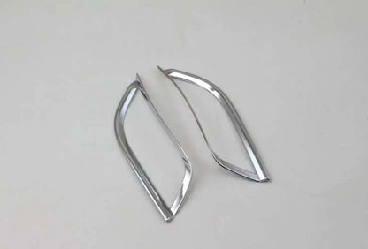 Front & Rear Fog Light Cover Trim for 2017-2021 JEEP Compass Chrome 4 x Pieces
