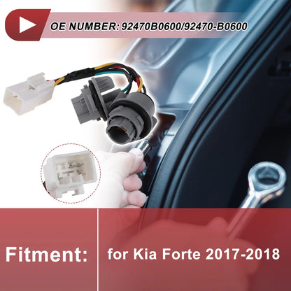 Taillight Socket Wiring Harness for Kia Forte (2017-2018)