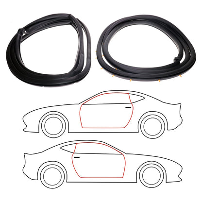 Door Weatherstrip Seal for Honda Civic 5th Gen 3D 1991-1995
