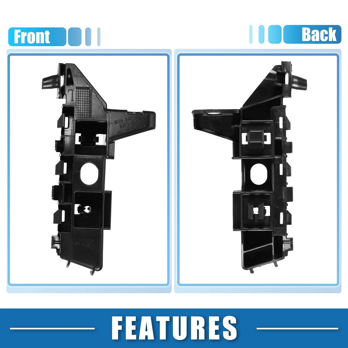 Front Bumper Brackets  for Honda Civic (2022-2023)