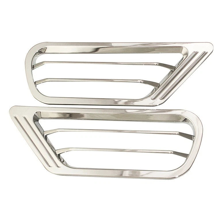Chrome Side Air Vent Outlet Cover Trim for Toyota Land Cruiser LC100 (1998-2007)