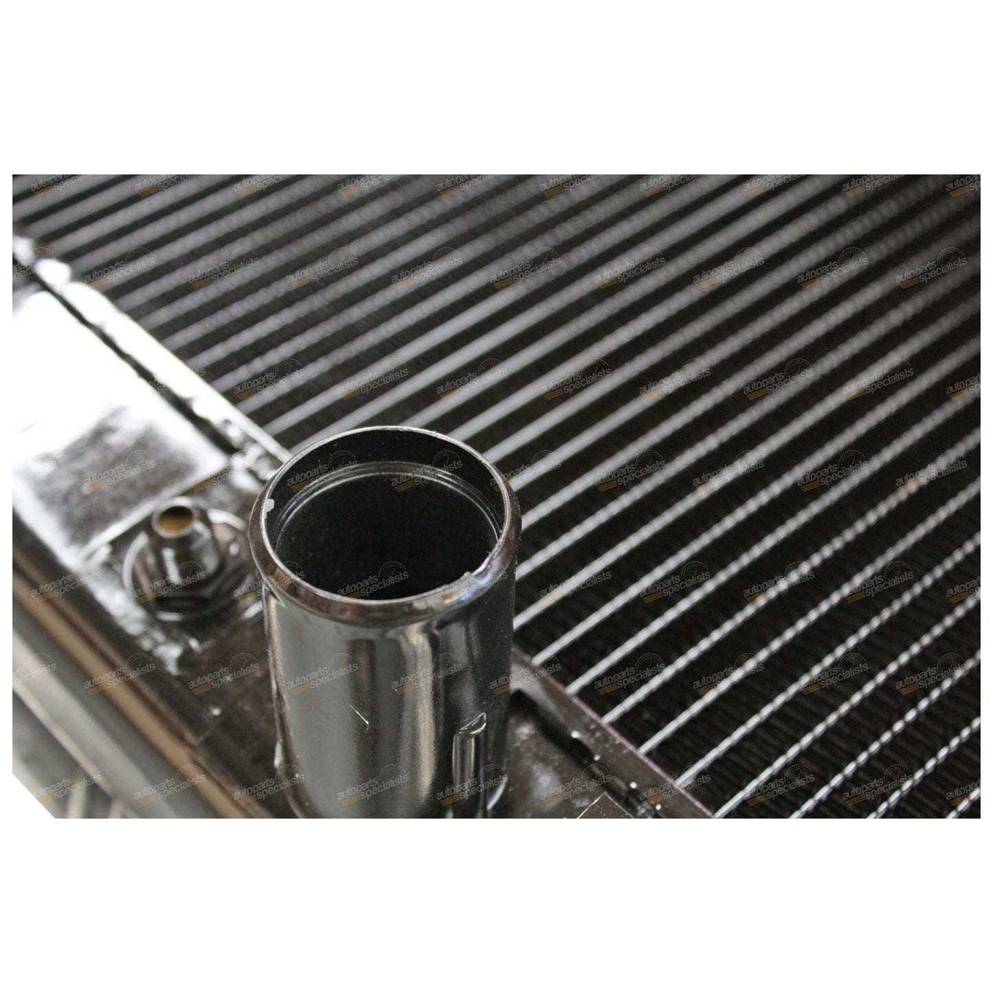 Radiator / 3-Row Copper Core / Toyota Landcruiser FZJ80 (1990–1998)