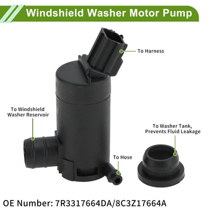 Windshield Washer Pump for Ford Crown Victoria (2006-2011)