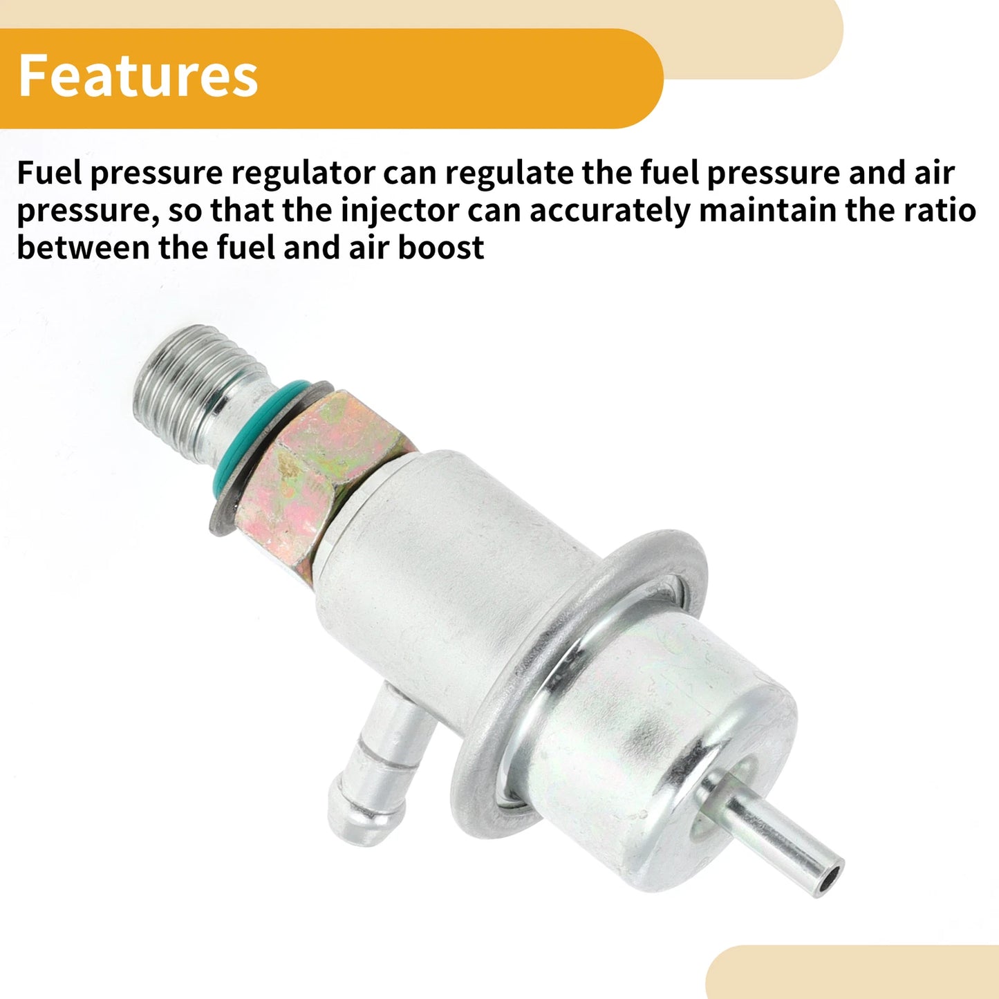 Fuel Pressure Regulator for Toyota 4Runner (1988-1995) Metal 1 x Unit