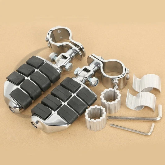 1 1/4'' 1 3/8'' Chrome Highway Bar Foot Peg for Harley Sportster 883 Touring