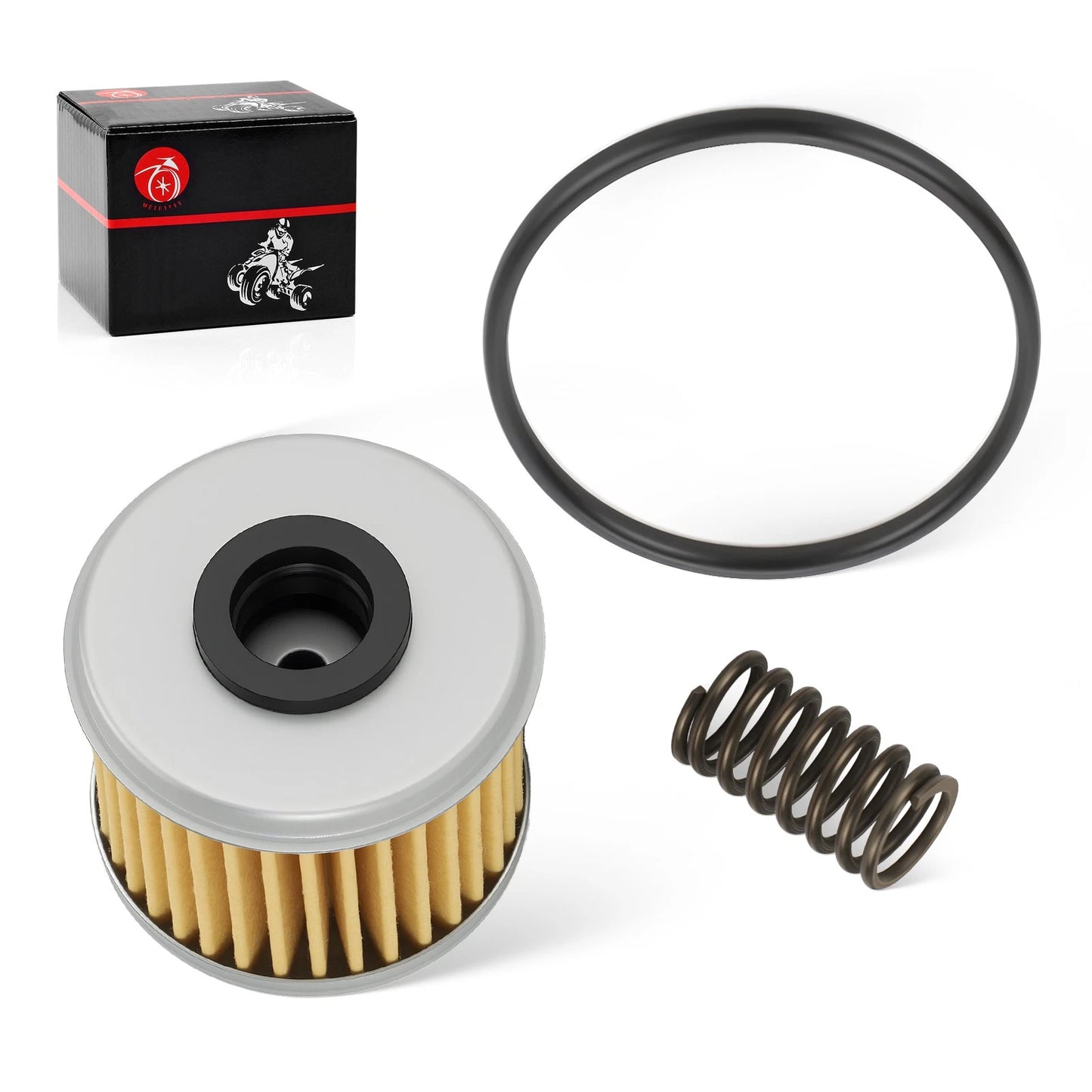 Oil Filter w/ O-Ring Spring for Honda CRF150R CRF250X/R/RX CRF450 (2007–2023)