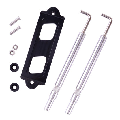 Aluminium Battery Tie Down Hold Down Rod Hooks for Honda Civic Integra (2001-2005)