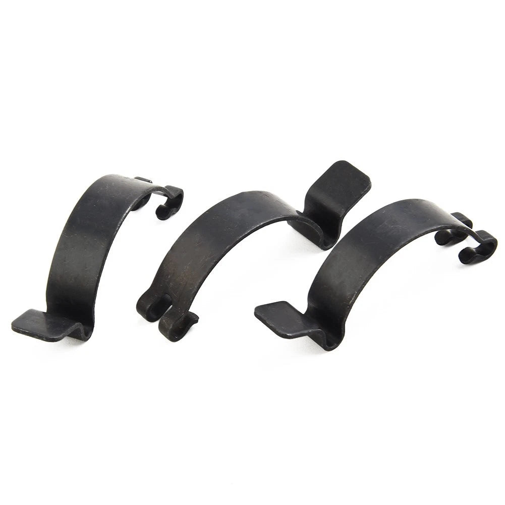 Quality Snap Clip Cover Clamp 3 x Air Filter Housing Black Manganese Steel