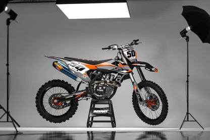 Custom Decal Kit TITAN Style Stickers for KTM 50 (2002-2008)