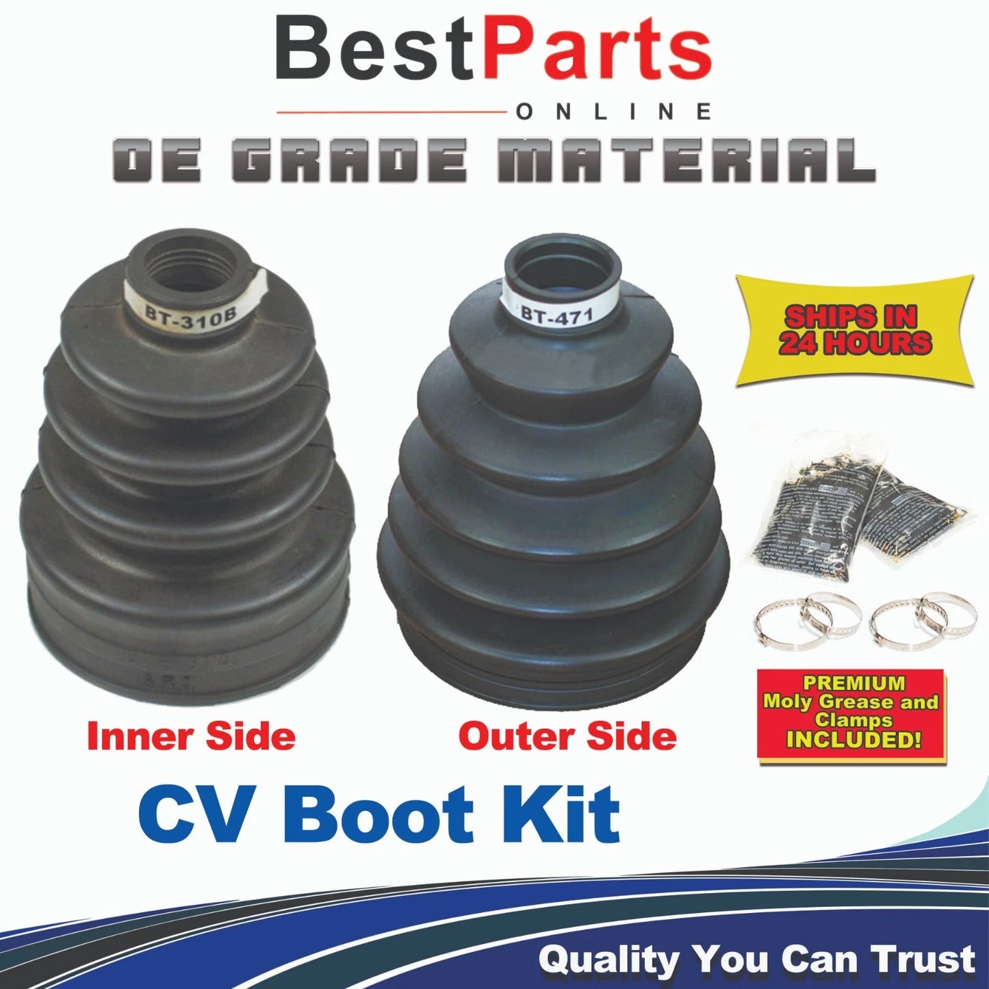 CV Axle Boot Repair Kit / Front / Dodge Caravan (2005–2007)