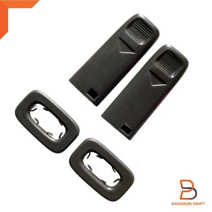 Grey Vessel Inner Door Lock Knob Surround for Mazda B-Series Bravo (85-98)