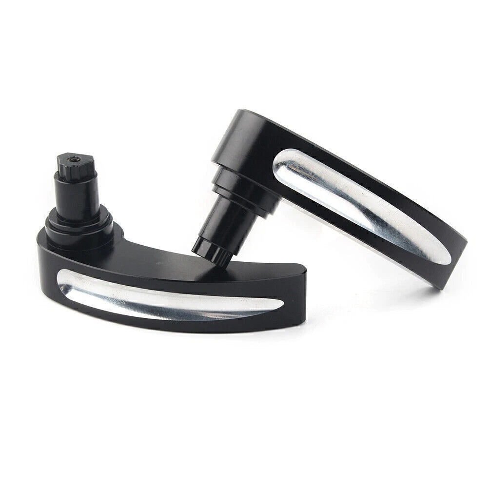 2 x Black Saddlebag Lid Lifter for Harley Touring Road King (2014-2018)