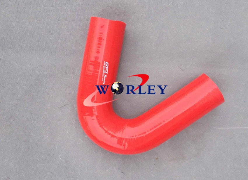 70mm 2-4/3" Silicone Joiner Connector Elbow Hose for Turbo Pipe Blue