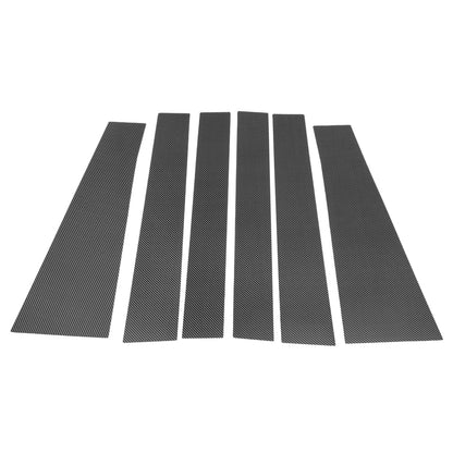 6 x Door Pillar Window Trim for Toyota Sienna (2011–2020)