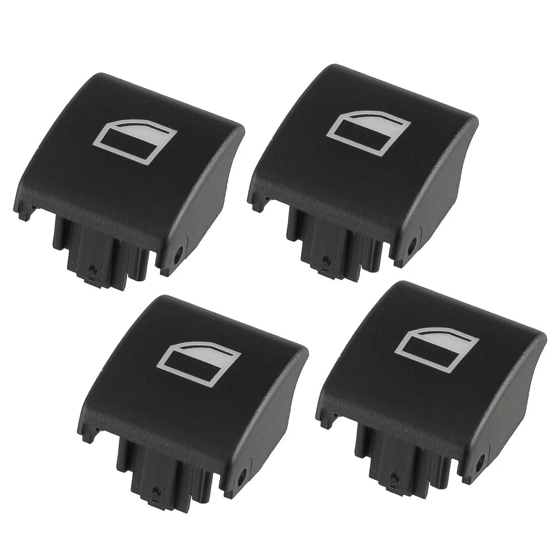 4 x Window Switch Button Caps for BMW 3 Series E46 E90 M3 X5 E53 X3 E83