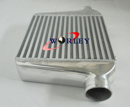 Universal Front Mount Aluminum Turbo Intercooler 76mm