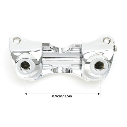 Handlebar Risers Top Clamp for Harley Touring Road King Glide (1988-2023)