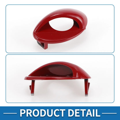 Front Left Bumper Headlight Washer Nozzle Cover for BMW M3 (2008-2013) Red