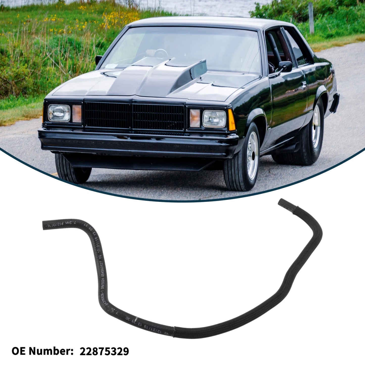 Radiator Hose for Chevy Malibu Coolant Pipe (2011-2016)
