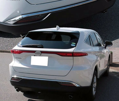 Rear Bottom Bumper Molding Trim Chrome Style for Toyota Harrier Venza (2020-2024)