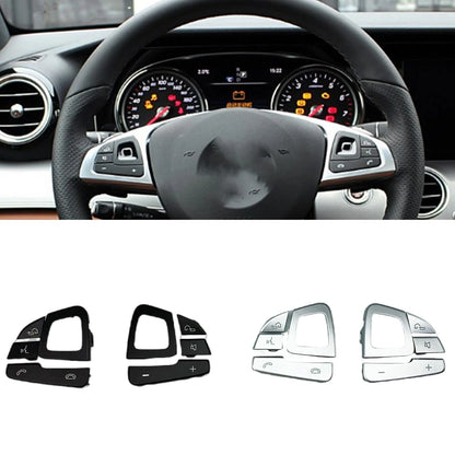 Steering Wheel Button Cover for Mercedes Benz E-Class (2016-2018)