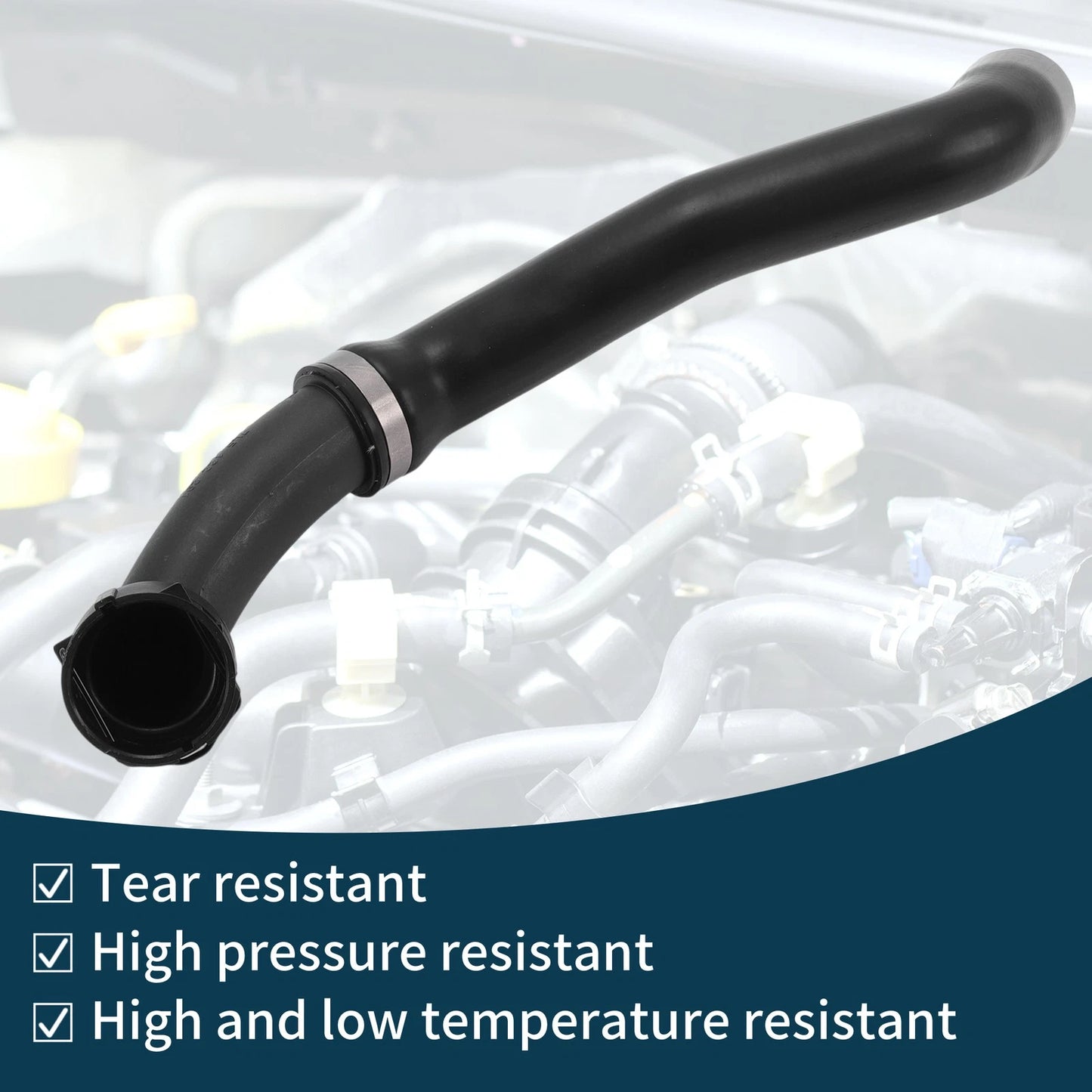 Radiator Hose Rubber Water Pipe for Porsche Cayenne (2009-2009)