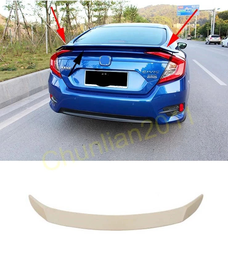 Boot Spoiler Wing for Honda Civic Sedan 4-Door (2016-2021)