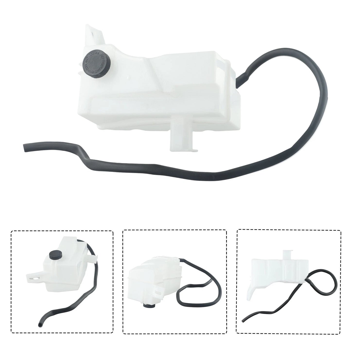 1x Coolant Reservoir With Cap for Nissan Rogue (2008–2015)