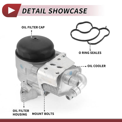 Engine Oil Cooler Filter Housing for BMW 120i (2006-2012)