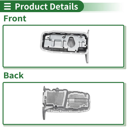 Oil Pan Aluminum for Chevrolet Aveo (2004 - 2008)