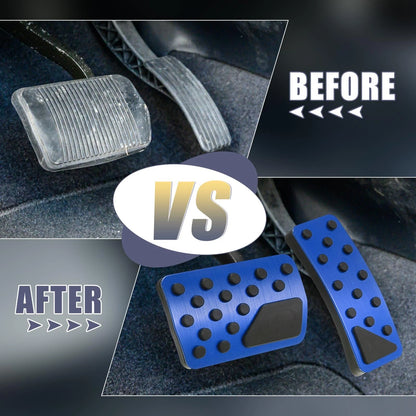 Brake Pedal Pad & Gas Accelerator Cover Blue for Jeep (2011-2021)