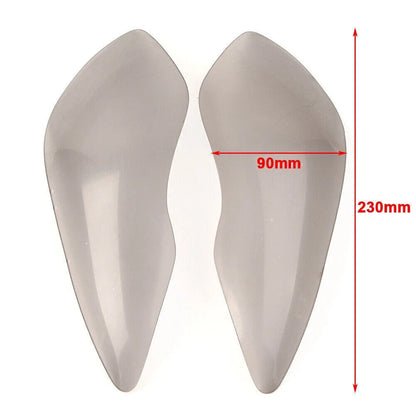 Smoke Headlight Guard Lens Cover for Kawasaki ZX-636R ZX-6R (2009-2018)