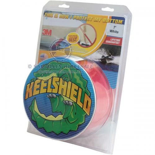 BOW PROTECTOR - KEELSHIELD White 1829mm x 127mm for All Boats