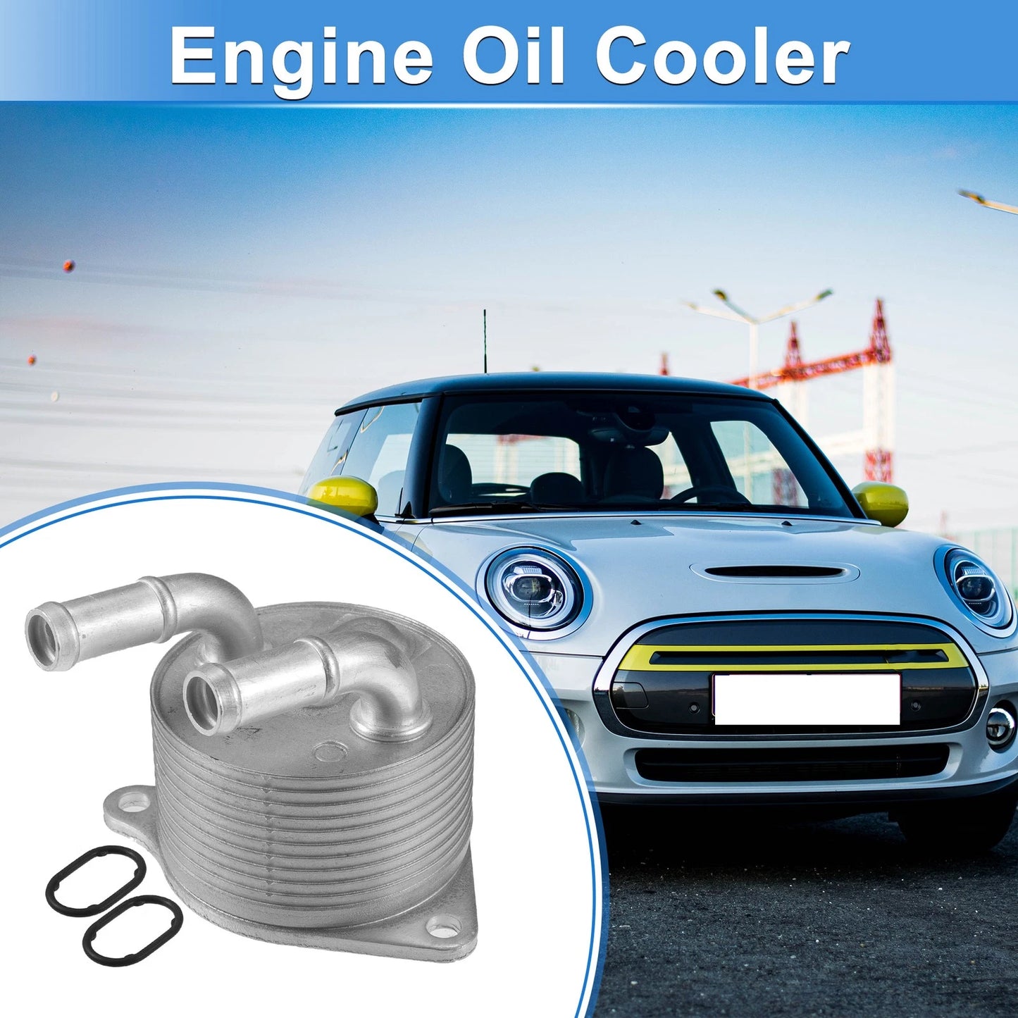 Engine Oil Cooler with Seal for Mini Cooper Countryman (2011-2023)