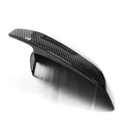 Carbon Fiber Rearview Mirror Cap Cover Trim for Audi Q7 SQ7 Q5 Q5L SQ5 2016-22