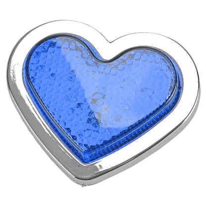 Blue Heart Shaped LED Side Marker Light for Car Indicator Lamp