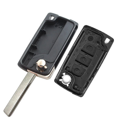 Button Replacement Flip Key Shell Case for Toyota ProAce, Citroen Dispatch