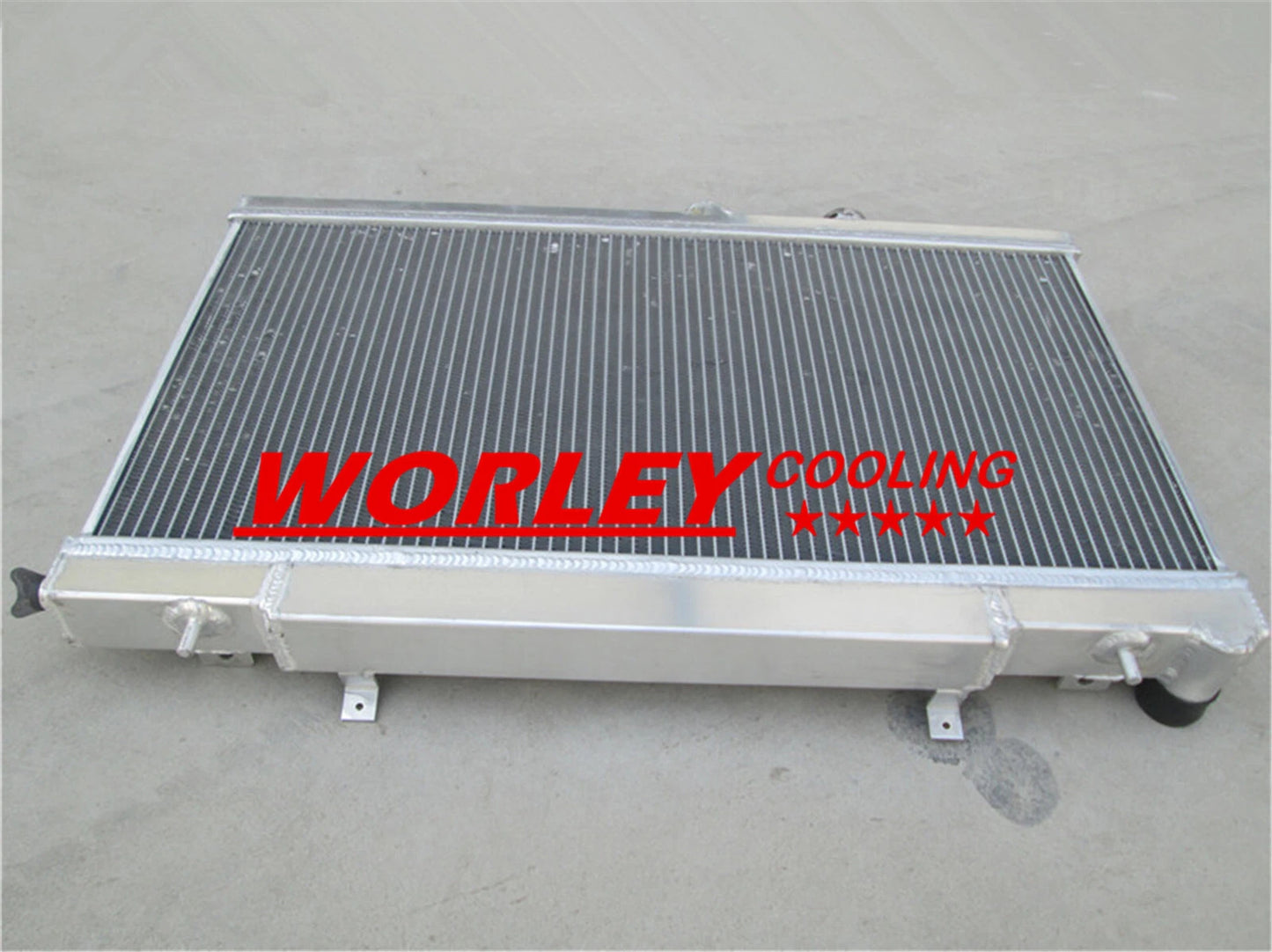 40mm Aluminum Radiator & Fans for Subaru Impreza WRX STI (2002-2007)