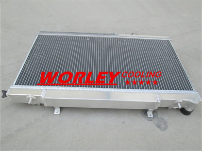 40mm Aluminum Radiator & Fans for Subaru Impreza WRX STI (2002-2007)