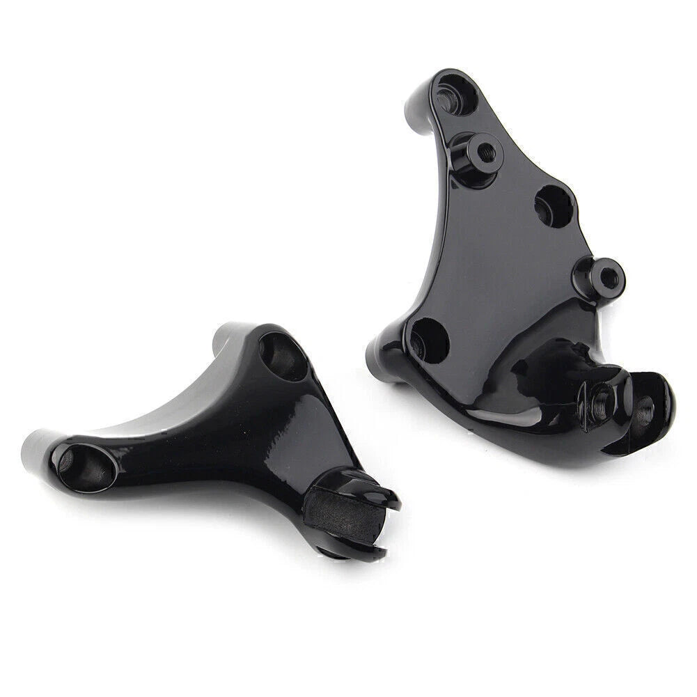 Rear Footrest Peg Mount Brackets for Harley Sportster XL1200C (2014-2021)