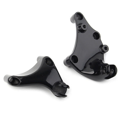 Rear Footrest Peg Mount Brackets for Harley Sportster XL1200C (2014-2021)