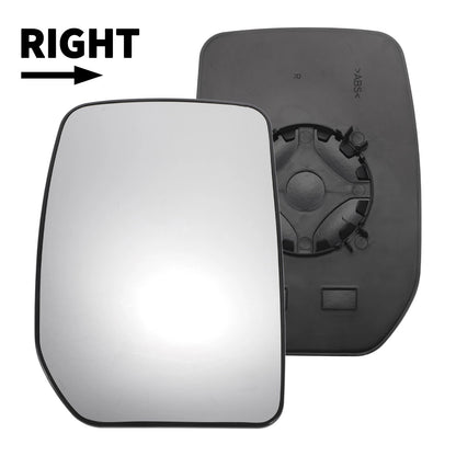 White Right Upper Side Mirror Glass for Ford Transit MK6 (2000-2006)