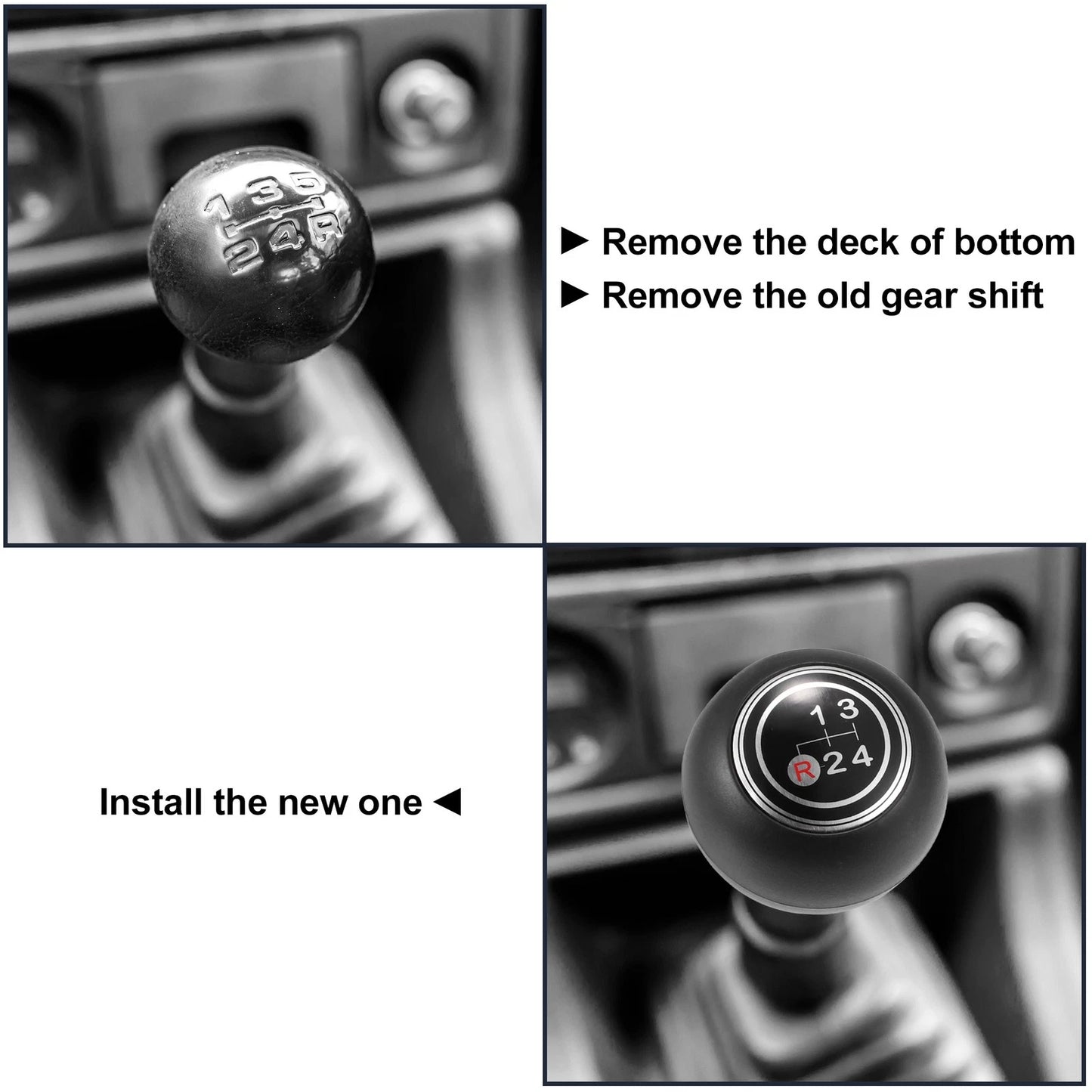 Manual Gear Stick Shift Knob / 4 Gear for Toyota Land Cruiser (1974–1984)