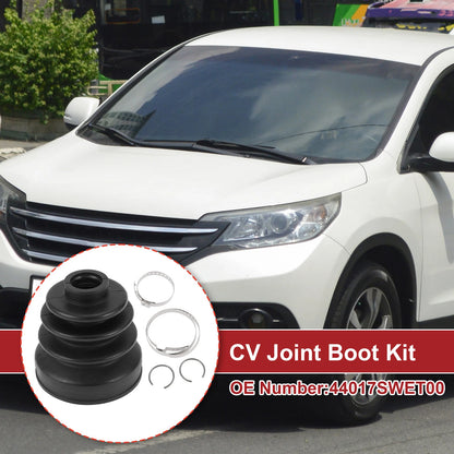 Inner CV Joint Boot Kit with Clamps for Honda CR-V (1997-2000)
