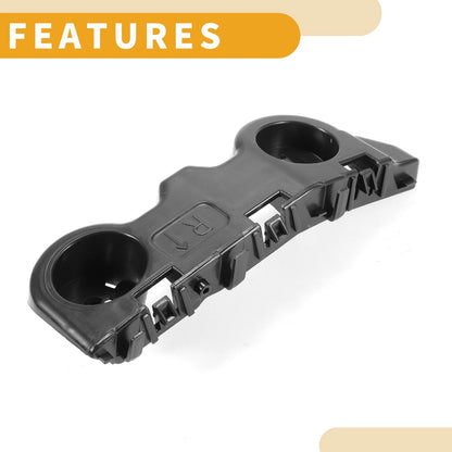 RH Front Bumper Support Bracket for Nissan Kicks (2018-2019) 1 Pc Black ABS