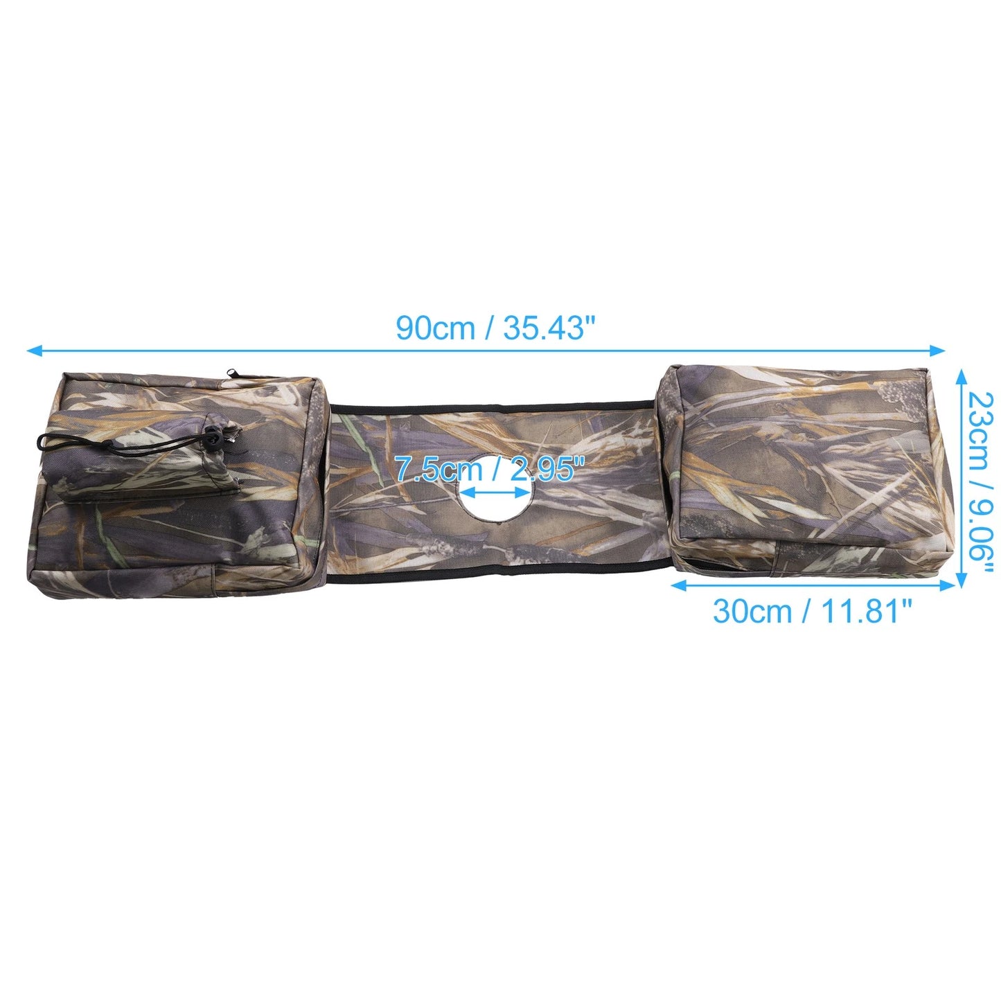 Tank Bag Gas Tank Saddle Bag Storage Saddle Bottle Bags for Motorcycle ATV