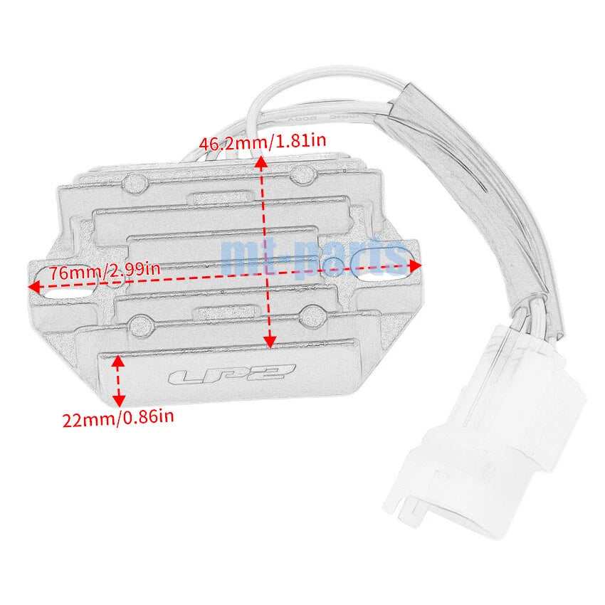 Voltage Regulator Rectifier for Arctic Cat 440 Sno Pro/ZR440 (2002-2006)